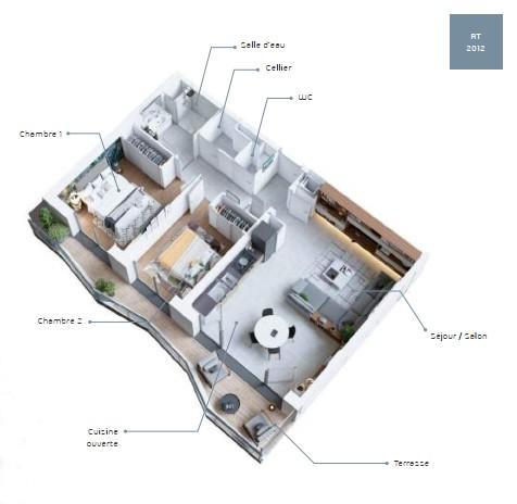 Appartement à vendre Mans
